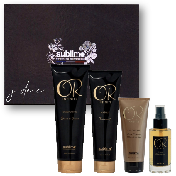 Coffret Deluxe Cheveux Sublimés Or Infinite Sublimo